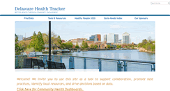 Desktop Screenshot of delawarehealthtracker.com